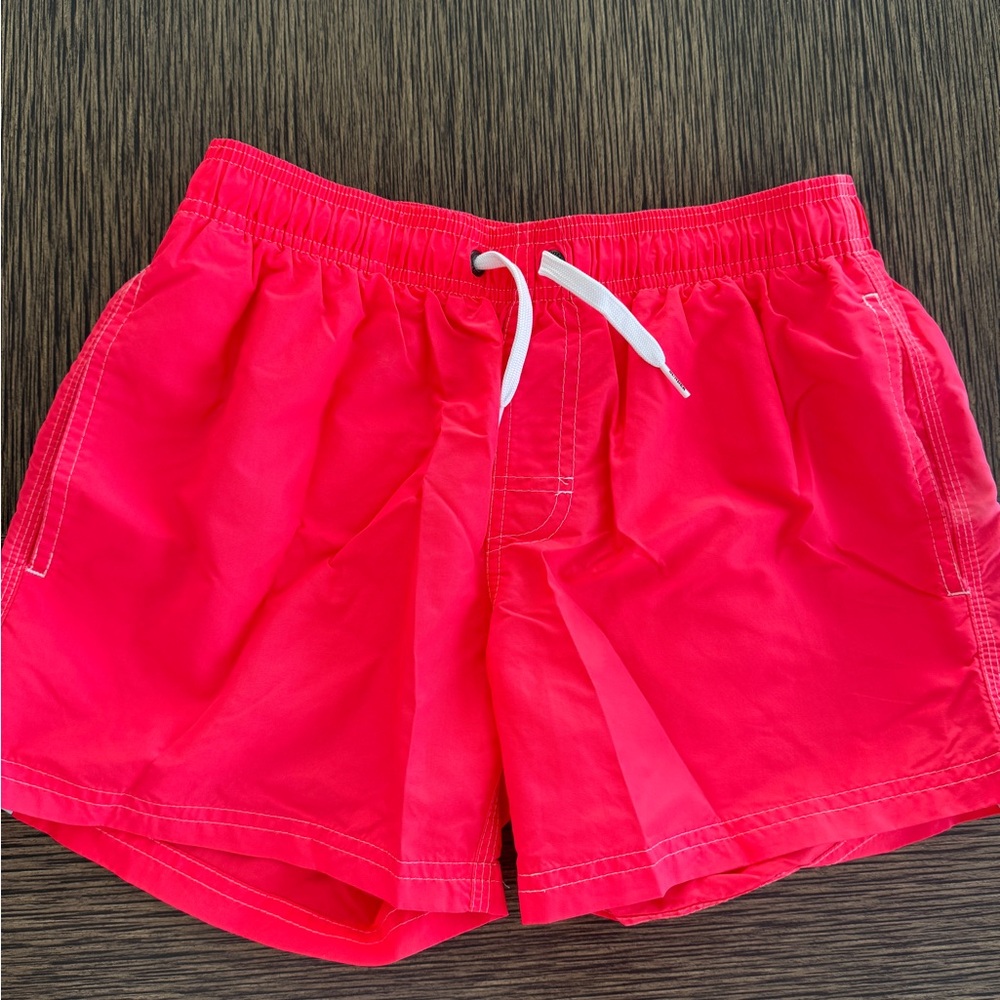 Bright Red Swim Shorts